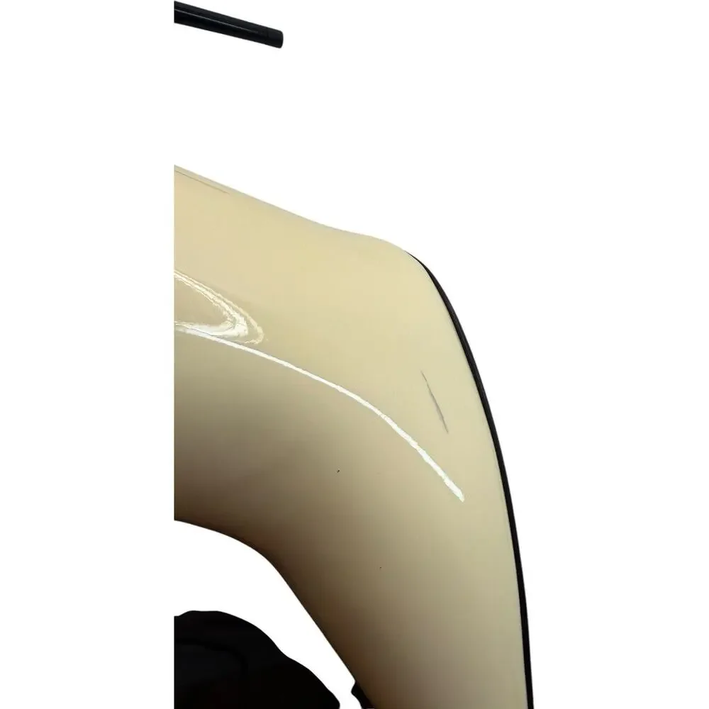 Saint Laurent Cream Patent Pointed-Toe Stiletto Pumps - Picture 14 of 16